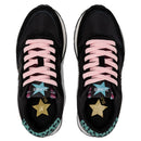 Sun68 Schuhe Sneakers Mädchen Stargirl Glitter Logo Teen Farbe Schwarz - Z43410T