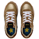 Scarpe Sun68 Sneakers Girl's Kelly Big Glitter Teen Colore Oro - Z43417T